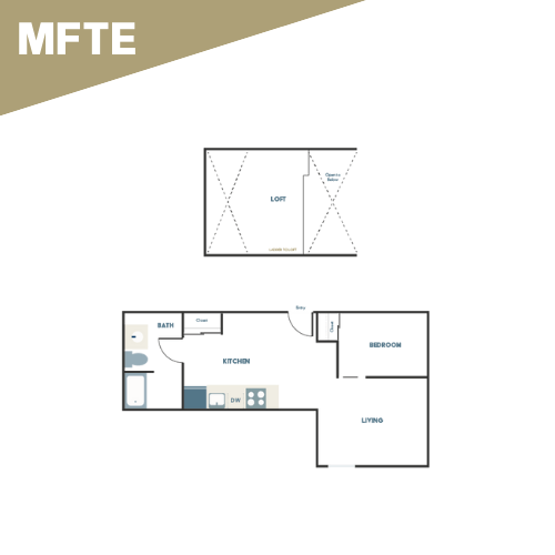1x1 - C17 + Loft - Affordable - Affordable